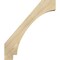 Ekena Millwork 6"W x 24"D x 28"H Imperial Rough Sawn Knee Brace, Douglas Fir BRC06X24X28IMP00RDF - alternate 2